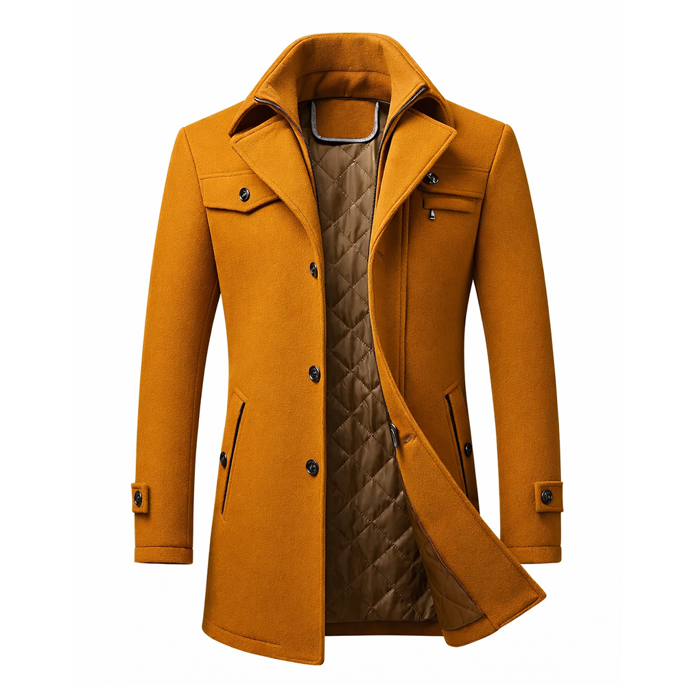 Blake Tailored Wool Coat