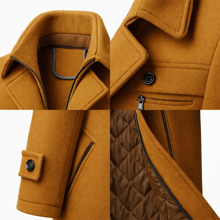 Blake Tailored Wool Coat