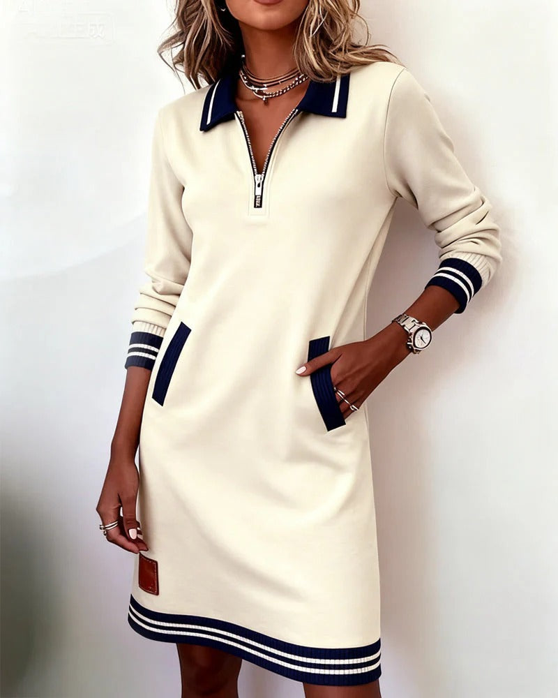 Marisol™ | Everyday Cotton Zip Dress