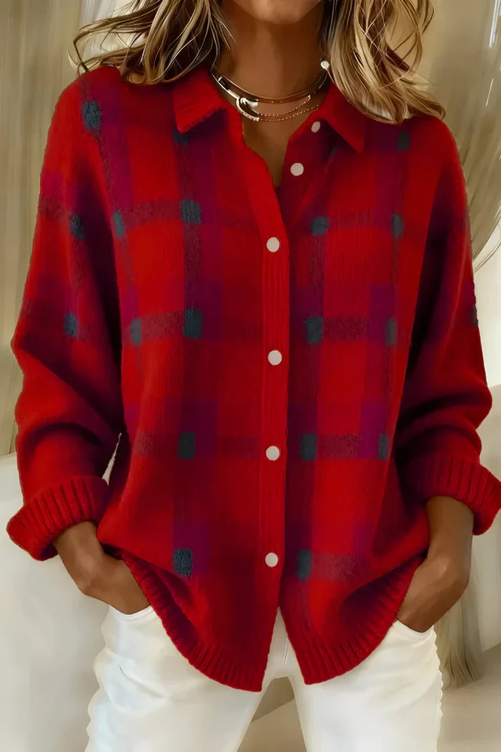 ZAFIRE™ – Cozy Long Button-Up Cardigan