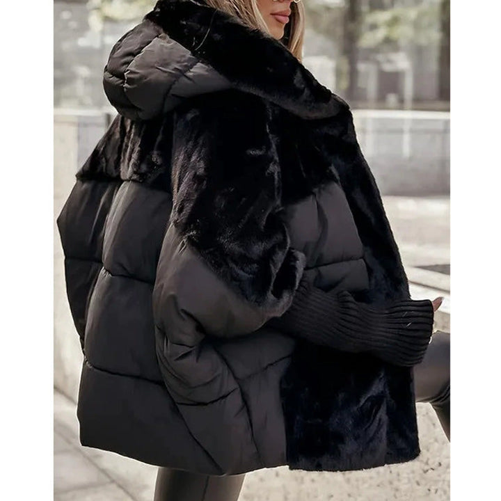 Marcellé™ | Elegant Faux Fur Puffer Jacket