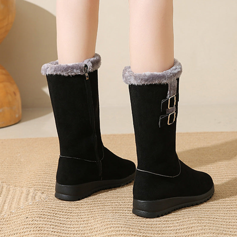 Ela | Warm Lined Mid-Calf Winter Boots