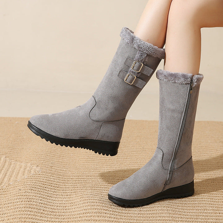 Ela | Warm Lined Mid-Calf Winter Boots