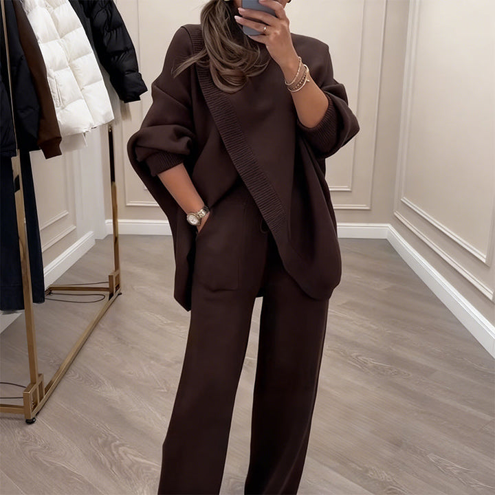 Serena™ Luxe Asymmetrical Knit Set