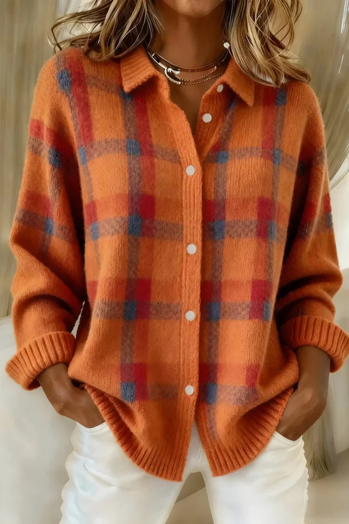 ZAFIRE™ – Cozy Long Button-Up Cardigan