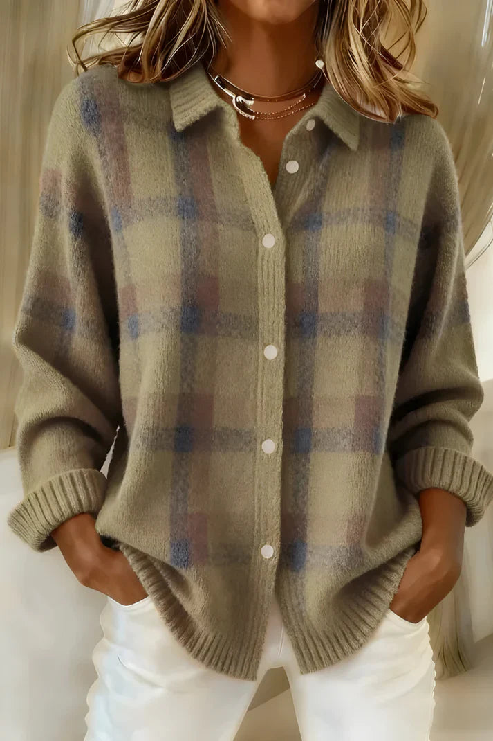 ZAFIRE™ – Cozy Long Button-Up Cardigan