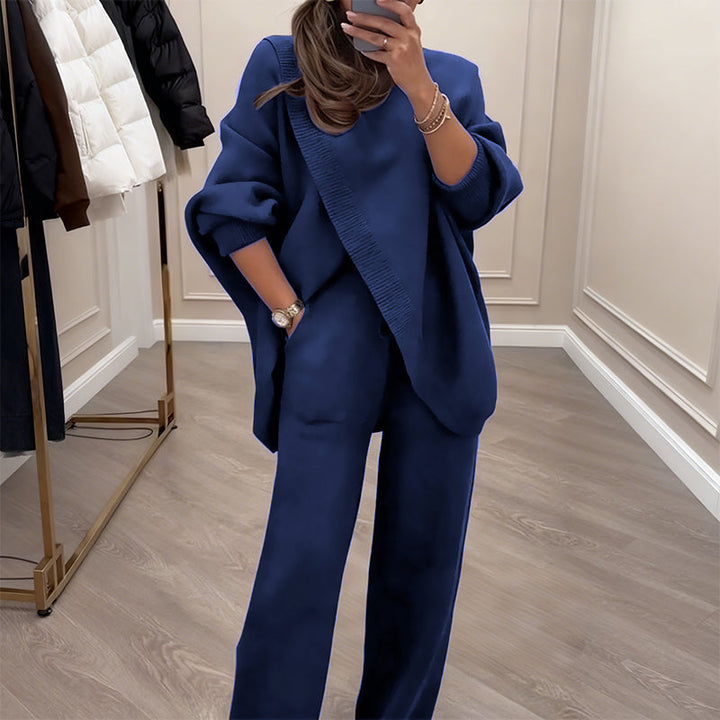 Serena™ Luxe Asymmetrical Knit Set